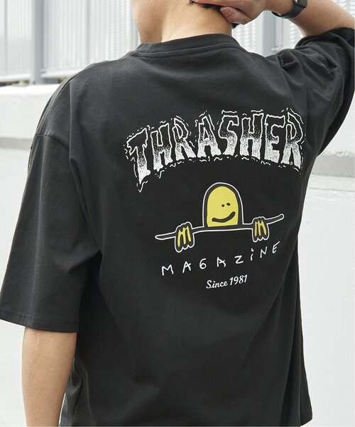THRASHER(スラッシャー)の「THRASHER スラッシャー マークゴンザレスロゴTシャツ(Tシャツ/カットソー・メンズ・ブラック/グレー/ホワイト・M/L/LL)」の8枚目の写真