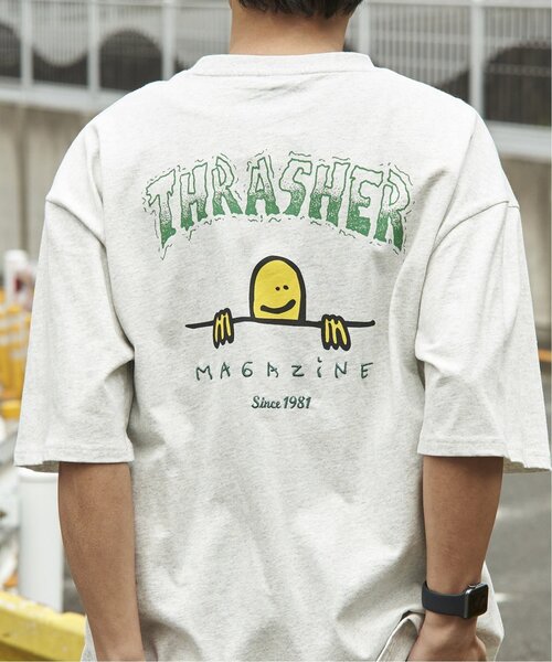 THRASHER(スラッシャー)の「THRASHER スラッシャー マークゴンザレスロゴTシャツ(Tシャツ/カットソー・メンズ・ブラック/グレー/ホワイト・M/L/LL)」の13枚目の写真