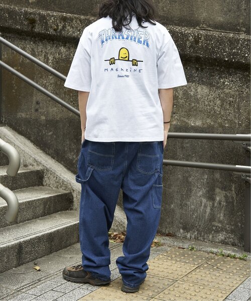 THRASHER(スラッシャー)の「THRASHER スラッシャー マークゴンザレスロゴTシャツ(Tシャツ/カットソー・メンズ・ブラック/グレー/ホワイト・M/L/LL)」の21枚目の写真