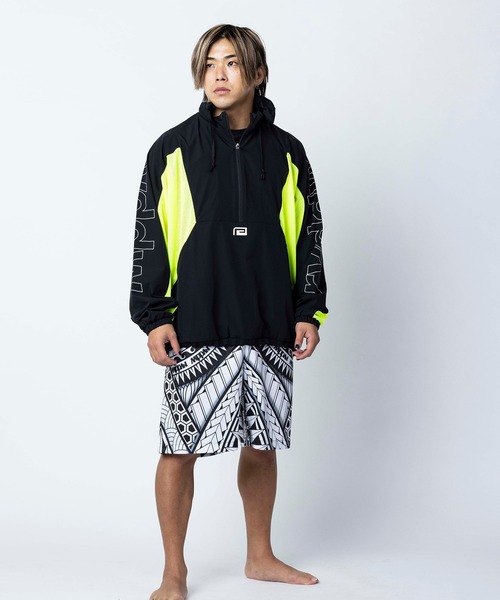 reversal.dogi.design.works(リバーサル・ドーギ・デザイン・ワークス)の「<reversal/リバーサル>4WAY DRY ZIP UP JACKET(ナイロンジャケット・メンズ・ブラック×イエロー/ブラック×ホワイト/ブラック・X-LARGE/LARGE/MEDIUM)」の17枚目の写真