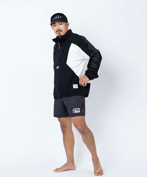 reversal.dogi.design.works(リバーサル・ドーギ・デザイン・ワークス)の「<reversal/リバーサル>4WAY DRY ZIP UP JACKET(ナイロンジャケット・メンズ・ブラック×イエロー/ブラック×ホワイト/ブラック・X-LARGE/LARGE/MEDIUM)」の19枚目の写真