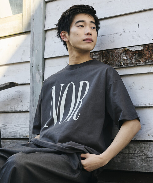 open yy プリント クルーネックTシャツ OpenYY メンズファッション アイ・ラブ・イィTシャツ ベージュ (OPEN