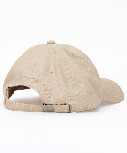 GANNI（ガニー）の「GANNI/ガニー Washed Cotton Canvas Cap / A6901 / ベースボール ロゴ キャップ（キャップ・レディース・オフホワイト・ONE SIZE）」の4枚目の写真