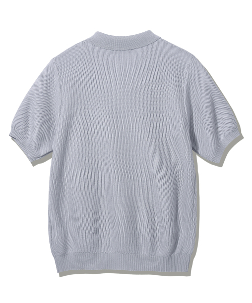 JEEP(ジープ)の「WAVY ワッフルカラー半袖ニット (JQ5KTU011LR)(ニット/セーター・レディース・その他・SMALL/MEDIUM/LARGE/X-LARGE)」の2枚目の写真