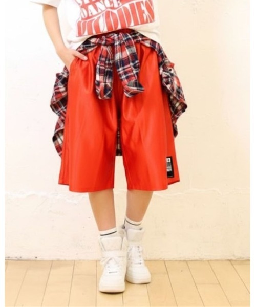 CHEER（チアー）の「ンプル無地ダンスバスケットパンツバスパン（その他パンツ・レディース・ブルー/ターコイズブルー/シルバー/レッド/ライム/ピンク/ブラック・XS/M/L/S）」の10枚目の写真