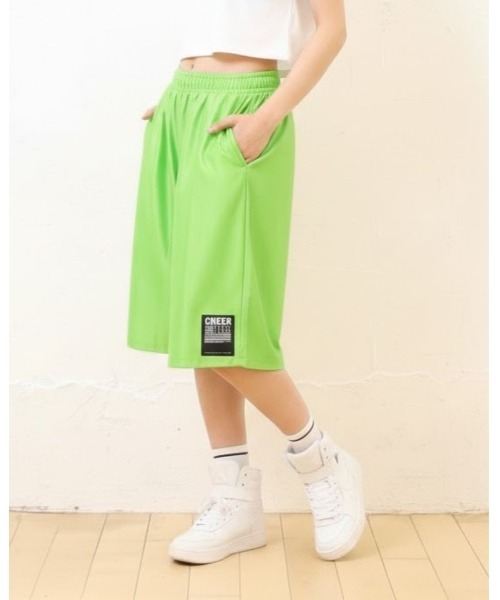 CHEER（チアー）の「ンプル無地ダンスバスケットパンツバスパン（その他パンツ・レディース・ブルー/ターコイズブルー/シルバー/レッド/ライム/ピンク/ブラック・XS/M/L/S）」の20枚目の写真
