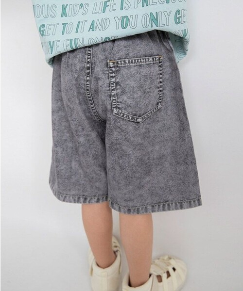 BRANSHES(ブランシェス)の「【接触冷感】アイスデニムパンツ(その他パンツ・キッズ・ネイビー/ブルー/グレー・90/100/110/120/140/150/130)」の2枚目の写真