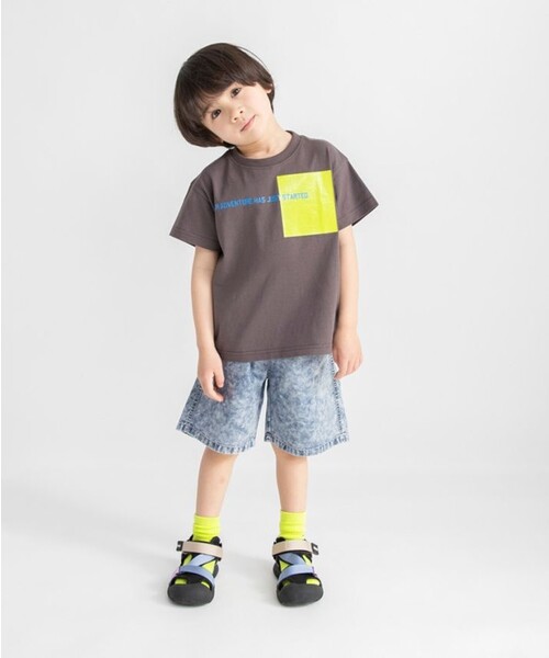 BRANSHES(ブランシェス)の「【接触冷感】アイスデニムパンツ(その他パンツ・キッズ・ネイビー/ブルー/グレー・90/100/110/120/140/150/130)」の6枚目の写真