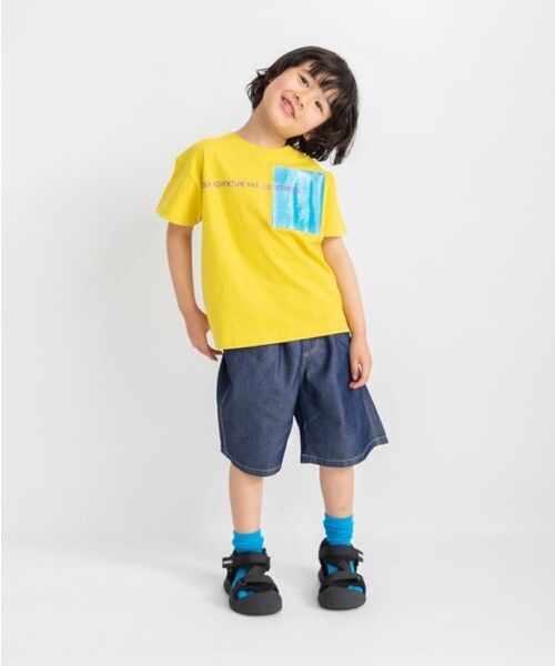 BRANSHES(ブランシェス)の「【接触冷感】アイスデニムパンツ(その他パンツ・キッズ・ネイビー/ブルー/グレー・90/100/110/120/140/150/130)」の13枚目の写真