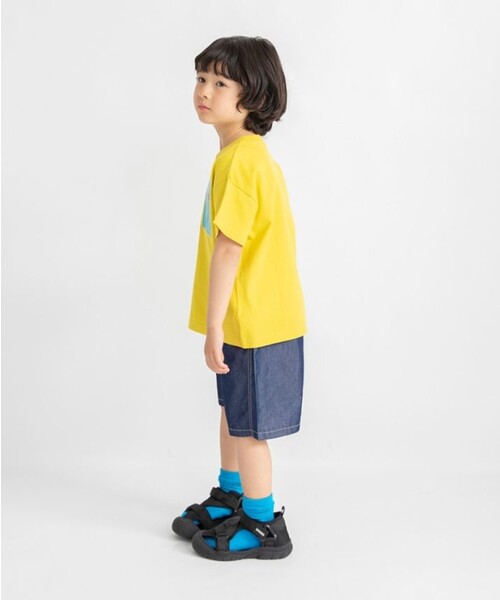 BRANSHES(ブランシェス)の「【接触冷感】アイスデニムパンツ(その他パンツ・キッズ・ネイビー/ブルー/グレー・90/100/110/120/140/150/130)」の14枚目の写真