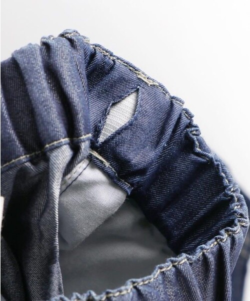 BRANSHES(ブランシェス)の「【接触冷感】アイスデニムパンツ(その他パンツ・キッズ・ネイビー/ブルー/グレー・90/100/110/120/140/150/130)」の17枚目の写真