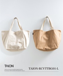 TAION（タイオン）の「【TAION(タイオン)】〈グッズ〉リバーシブル キャンバストートバッグL（トートバッグ）」
