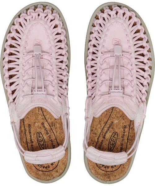 KEEN(キーン)の「UNEEK II CONVERTIBLE / ユニーク ツー コンバーチブル / ALL GENDER スニーカーサンダル(サンダル・レディース・ベビーピンク・24.5cm/24cm/23.5cm/23cm/26cm/25.5cm/25cm/26.5cm)」の6枚目の写真
