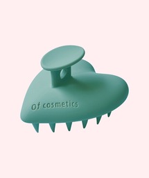 Of cosmetics（オブコスメティックス）の「ヘッドスパブラシフィット　アッシュグリーン（1つ入り）（ヘアブラシ）」