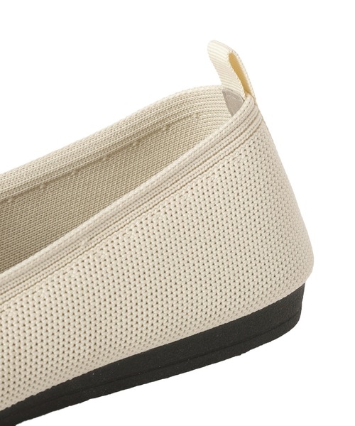 Green　Parks（グリーンパークス）の「洗えるニットローファー（ローファー・レディース・ブラック/アイボリー・L/M/S）」の9枚目の写真