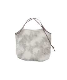 MIYHOO（ミワイフー）の「レザーストラップディテールトートバッグ（タン）（トートバッグ）」