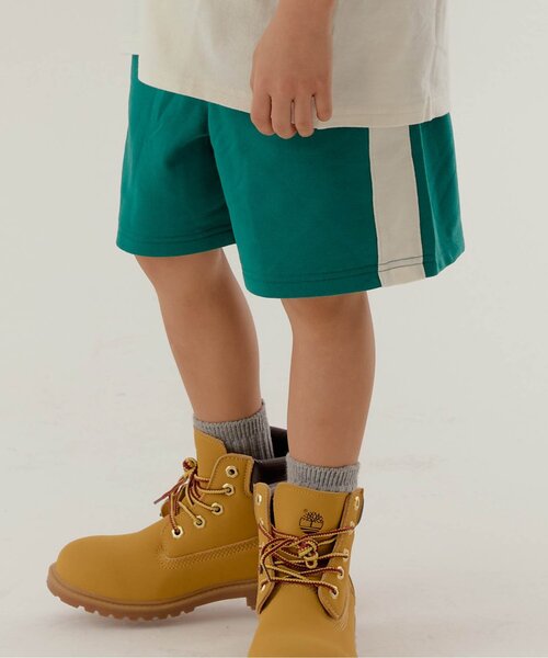 BREEZE(ブリーズ)の「【WEB限定】KUDOZ.B 配色カットソーパンツ(その他パンツ・キッズ・チャコール/カモフラージュ/ネイビー/オレンジ/ブラウン/グリーン・90/100/110/120/130/140/150/160)」の3枚目の写真