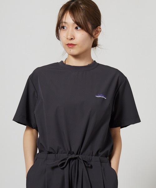 THOUSAND MILE/サウザンドマイル SHORT SLEEVE ALL IN ONE ロゴ刺繍 ショートスリーブオールインワン 2026年春夏