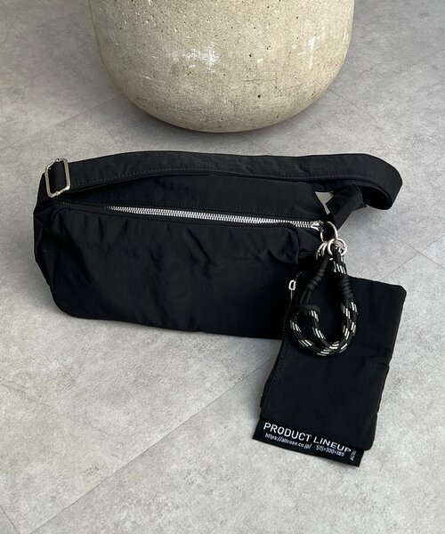 un dix cors（アンディコール）の「サイドショルダーバッグ（トートバッグ・レディース・ブラック/グレー/ベージュ・FREE）」の5枚目の写真