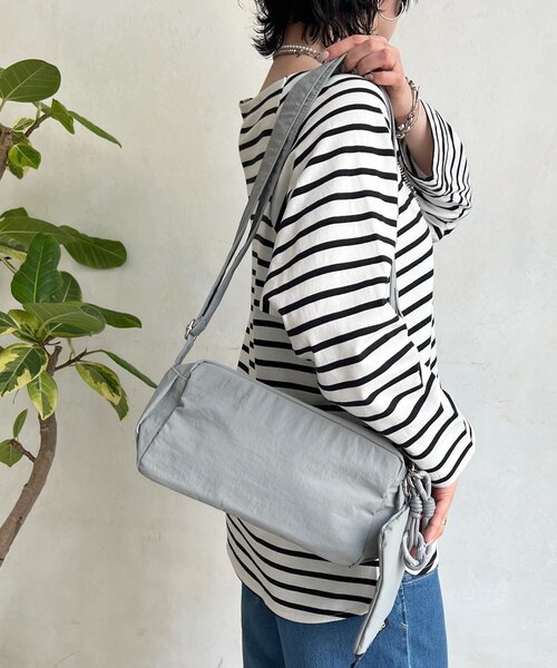 un dix cors（アンディコール）の「サイドショルダーバッグ（トートバッグ・レディース・ブラック/グレー/ベージュ・FREE）」の6枚目の写真