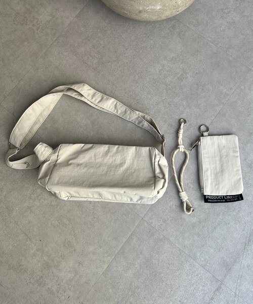 un dix cors（アンディコール）の「サイドショルダーバッグ（トートバッグ・レディース・ブラック/グレー/ベージュ・FREE）」の10枚目の写真