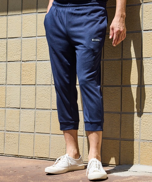 K-SWISS(ケースイス)の「【K-SWISS/ケースイス】ドライワッフル8分丈パンツ(その他パンツ・メンズ・チャコールグレー/ブラック/ネイビー・LARGE/X-LARGE/MEDIUM)」の3枚目の写真