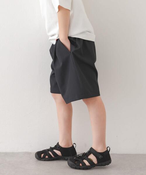 URBAN RESEARCH DOORS(アーバンリサーチドアーズ)の「『150サイズあり』『親子リンク』『UR TECH』サマシェアショーツ(KIDS)(その他パンツ・キッズ・チャコールグレー/グリーン・135/150/120)」の12枚目の写真