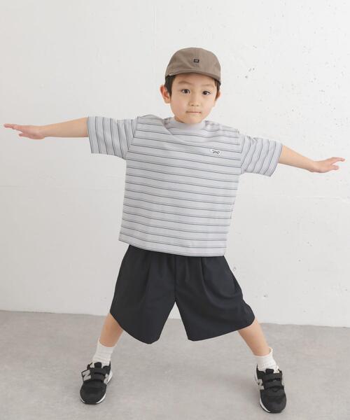 URBAN RESEARCH DOORS(アーバンリサーチドアーズ)の「『150サイズあり』『親子リンク』『UR TECH』サマシェアショーツ(KIDS)(その他パンツ・キッズ・チャコールグレー/グリーン・135/150/120)」の17枚目の写真