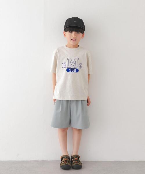 URBAN RESEARCH DOORS(アーバンリサーチドアーズ)の「『150サイズあり』『親子リンク』『UR TECH』サマシェアショーツ(KIDS)(その他パンツ・キッズ・チャコールグレー/グリーン・135/150/120)」の6枚目の写真