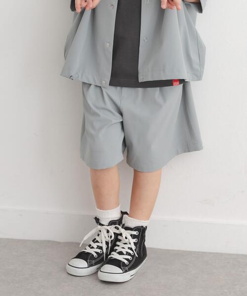 URBAN RESEARCH DOORS(アーバンリサーチドアーズ)の「『150サイズあり』『親子リンク』『UR TECH』サマシェアショーツ(KIDS)(その他パンツ・キッズ・チャコールグレー/グリーン・135/150/120)」の9枚目の写真