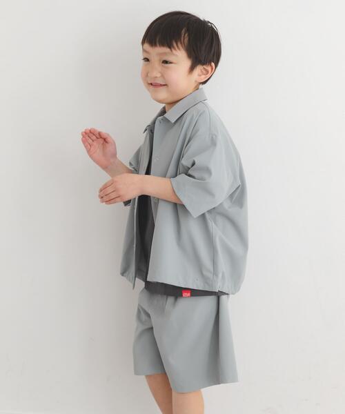 URBAN RESEARCH DOORS(アーバンリサーチドアーズ)の「『150サイズあり』『親子リンク』『UR TECH』サマシェアショーツ(KIDS)(その他パンツ・キッズ・チャコールグレー/グリーン・135/150/120)」の10枚目の写真