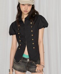 ナポレオンパフスリブラウス