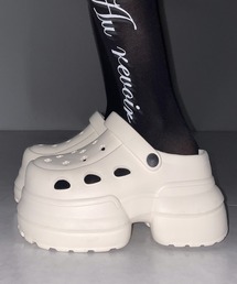 me+em select | 厚底クロッグサンダル / Platform clog sandals(サンダル)