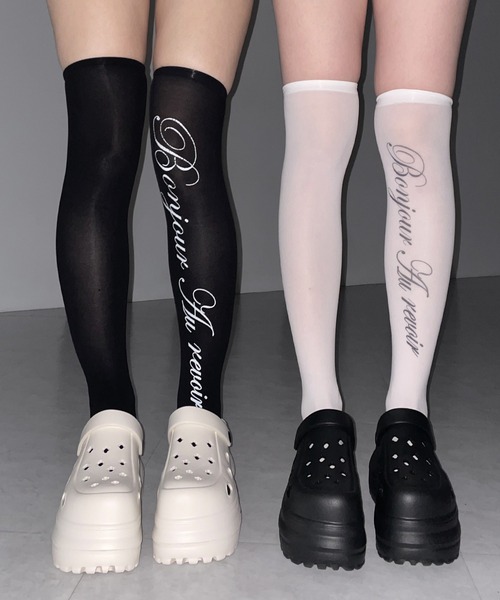 me+em select(ミームセレクト)の「厚底クロッグサンダル / Platform clog sandals(サンダル・レディース・ブラック/アイボリー・LARGE/MEDIUM/SMALL)」の9枚目の写真