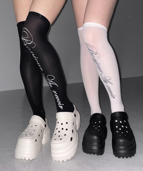 me+em select(ミームセレクト)の「厚底クロッグサンダル / Platform clog sandals(サンダル・レディース・ブラック/アイボリー・LARGE/MEDIUM/SMALL)」の10枚目の写真