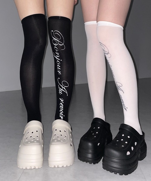 me+em select(ミームセレクト)の「厚底クロッグサンダル / Platform clog sandals(サンダル・レディース・ブラック/アイボリー・LARGE/MEDIUM/SMALL)」の11枚目の写真