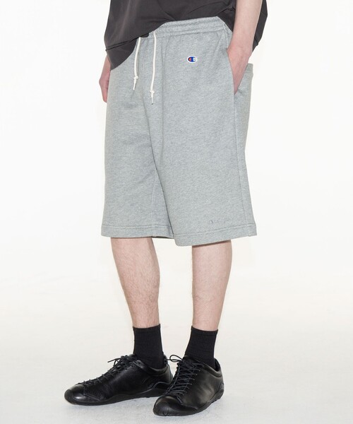 Champion x monkeytime 別注 スウェットショートパンツ レア Champion × monkey time＞フレンチテリー ショーツ（スウェットパンツ
