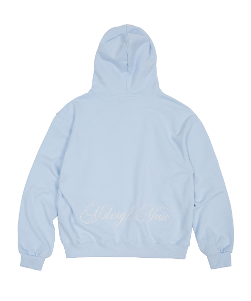 Midnight Move(ミッドナイトムーブ)の「horse hood zip up (sky blue)(パーカー・レディース・その他・FREE)」の3枚目の写真