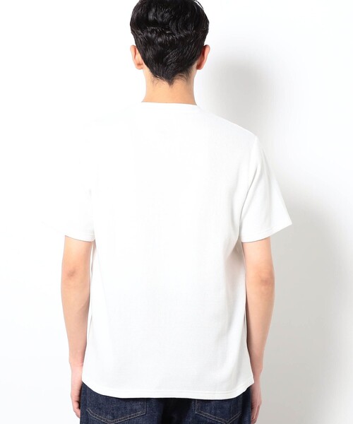 BROOKLYN OVERALL（ブルックリンオーバーオール）の「BROOKLYN OVERALL オーガニックコットンワッフルTシャツ（Tシャツ/カットソー・メンズ・ブラック/ホワイト/グレー・M/L）」の5枚目の写真