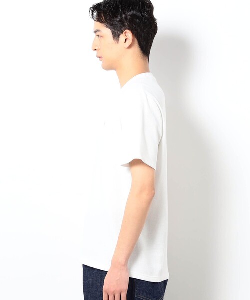 BROOKLYN OVERALL（ブルックリンオーバーオール）の「BROOKLYN OVERALL オーガニックコットンワッフルTシャツ（Tシャツ/カットソー・メンズ・ブラック/ホワイト/グレー・M/L）」の6枚目の写真