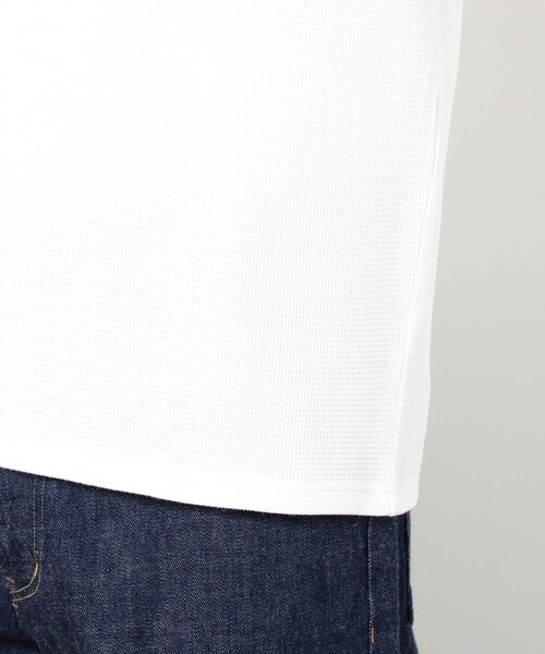 BROOKLYN OVERALL（ブルックリンオーバーオール）の「BROOKLYN OVERALL オーガニックコットンワッフルTシャツ（Tシャツ/カットソー・メンズ・ブラック/ホワイト/グレー・M/L）」の9枚目の写真