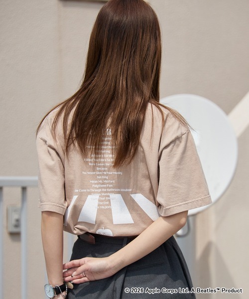 GOOD ROCK SPEED（グッドロックスピード）の「GOOD ROCK SPEED/グッドロックスピード  THE BEATLES ビートルズ プリントTシャツ バンドT 秋 秋服 2026年秋冬（Tシャツ/カットソー・メンズ・ホワイト/チャコールグレー/ベージュ・L/M/XL）」の11枚目の写真