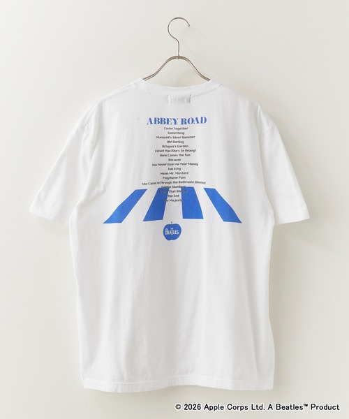 GOOD ROCK SPEED（グッドロックスピード）の「GOOD ROCK SPEED/グッドロックスピード  THE BEATLES ビートルズ プリントTシャツ バンドT 秋 秋服 2026年秋冬（Tシャツ/カットソー・メンズ・ホワイト/チャコールグレー/ベージュ・L/M/XL）」の9枚目の写真