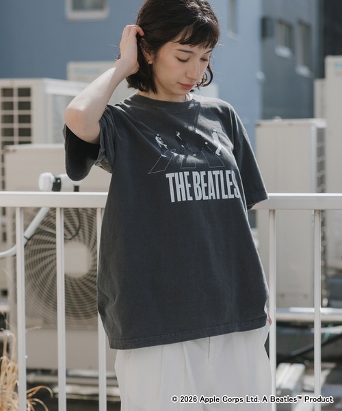 GOOD ROCK SPEED（グッドロックスピード）の「GOOD ROCK SPEED/グッドロックスピード  THE BEATLES ビートルズ プリントTシャツ バンドT 秋 秋服 2026年秋冬（Tシャツ/カットソー・メンズ・ホワイト/チャコールグレー/ベージュ・L/M/XL）」の21枚目の写真