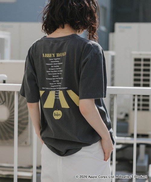 GOOD ROCK SPEED（グッドロックスピード）の「GOOD ROCK SPEED/グッドロックスピード  THE BEATLES ビートルズ プリントTシャツ バンドT 秋 秋服 2026年秋冬（Tシャツ/カットソー・メンズ・ホワイト/チャコールグレー/ベージュ・L/M/XL）」の22枚目の写真