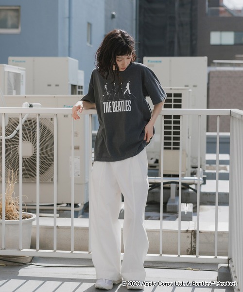 GOOD ROCK SPEED（グッドロックスピード）の「GOOD ROCK SPEED/グッドロックスピード  THE BEATLES ビートルズ プリントTシャツ バンドT 秋 秋服 2026年秋冬（Tシャツ/カットソー・メンズ・ホワイト/チャコールグレー/ベージュ・L/M/XL）」の18枚目の写真