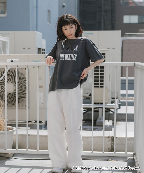 GOOD ROCK SPEED（グッドロックスピード）の「GOOD ROCK SPEED/グッドロックスピード  THE BEATLES ビートルズ プリントTシャツ バンドT 秋 秋服 2026年秋冬（Tシャツ/カットソー・メンズ・ホワイト/チャコールグレー/ベージュ・L/M/XL）」の19枚目の写真