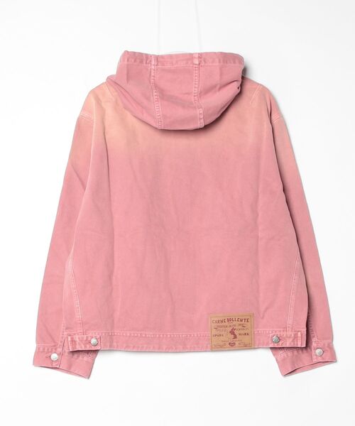 Carne Bollente（カルネボレンテ）の「carne bollente/カルネボレンテ/The Love Jacket（パーカー・レディース・ピンク・S）」の2枚目の写真