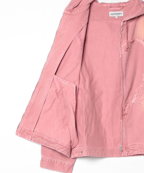 Carne Bollente（カルネボレンテ）の「carne bollente/カルネボレンテ/The Love Jacket（パーカー・レディース・ピンク・S）」の3枚目の写真