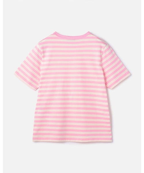 marimekko（マリメッコ）の「【kioski】 Tasaraita Unikko / t-shirt（Tシャツ/カットソー・レディース・ライトピンク・X-SMALL/LARGE/MEDIUM/SMALL）」の6枚目の写真
